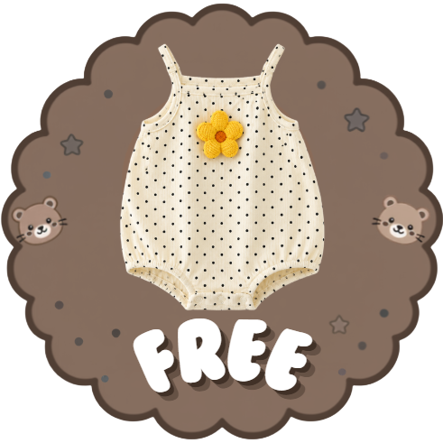 Bluffeli™ Little Bloom — دمية بجمبسوت صيفي أصفر