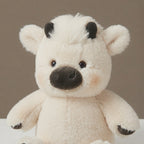 Bluffeli™ Little Runner — White Calf Plush